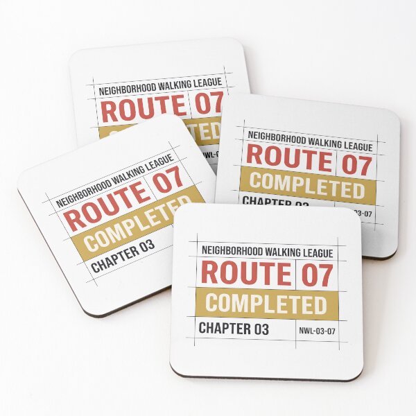 Item preview, Neighborhood Walking League Route 07 Spec Sheet Graphic designed and sold by SplashTastic.