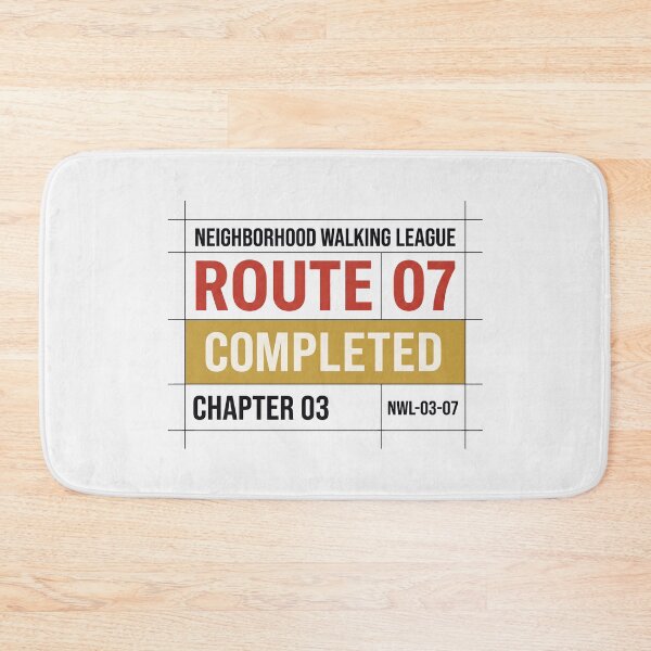 Item preview, Neighborhood Walking League Route 07 Spec Sheet Graphic designed and sold by SplashTastic.