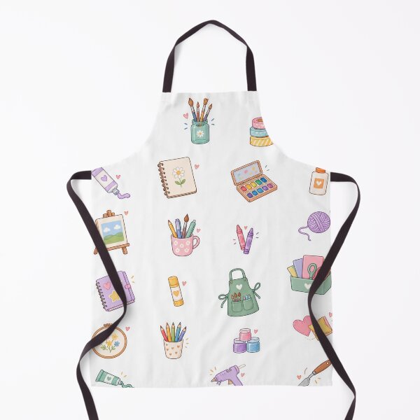 Item preview, Cute Pastel Art and Craft Supplies Illustration set  designed and sold by Rehnair.