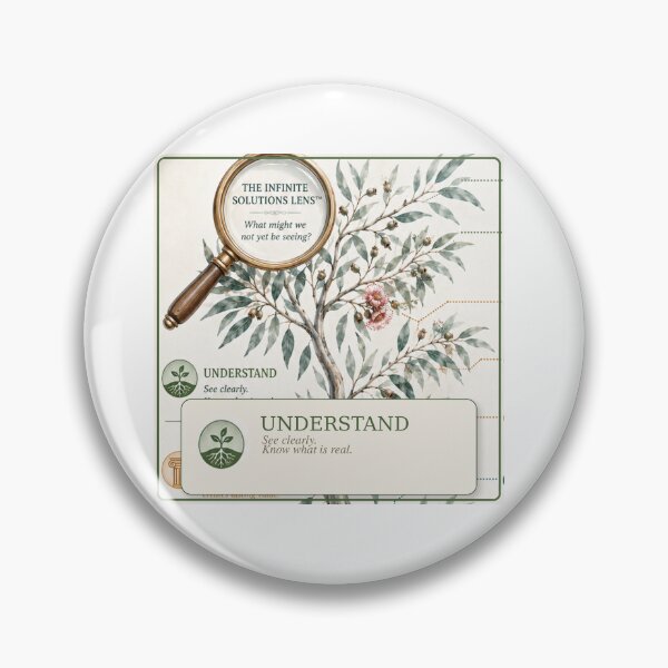 Item preview, Understand Clearly Botanical Coaster Art designed and sold by TheMethod.