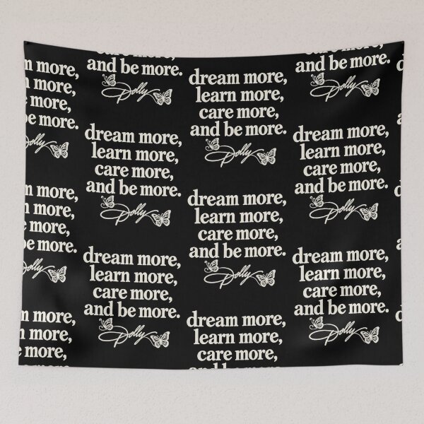 Item preview, Dream More Learn More Care More Do More Floral Inspirational designed and sold by JaPanAnimeSh8.