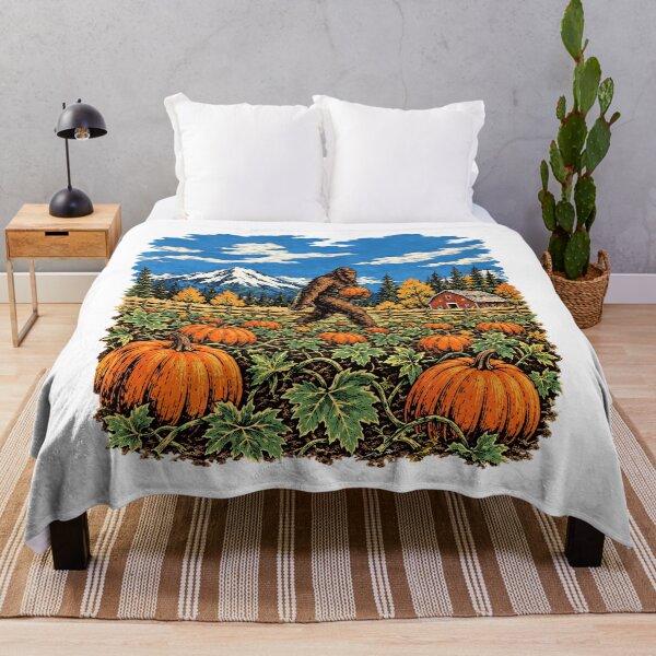 Item preview, Pumpkin Patch, Vintage Sasquatch designed and sold by Bonahelia.