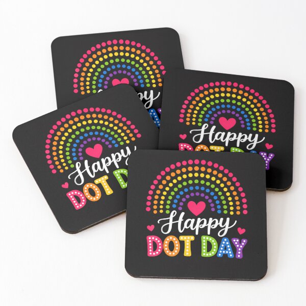 Item preview, Happy Dot Day Rainbow Polka Dots Arch Heart Teacher Kids designed and sold by carmella-eppers.