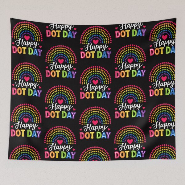 Item preview, Happy Dot Day Rainbow Polka Dots Arch Heart Teacher Kids designed and sold by carmella-eppers.