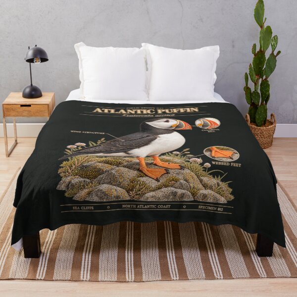 Item preview, Puffin Scientific Illustration Natural History Field Study designed and sold by CalmCapy Co.