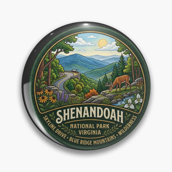 Item preview, Shenandoah National Park Virginia designed and sold by TulipaGraphics.