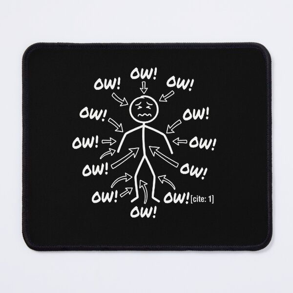 Item preview, Ow! Chronic Pain Warrior Awareness designed and sold by ZAbiriarto.