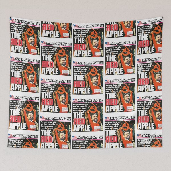 Item preview, Zohran Mamdani Socialist New York Post designed and sold by gilm-ori.