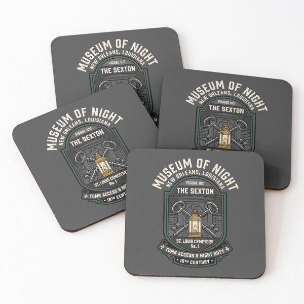 Item preview, Museum Of Night New Orleans The Sexton Tomb Access Badge designed and sold by SplashTastic.
