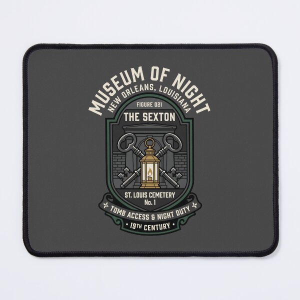 Item preview, Museum Of Night New Orleans The Sexton Tomb Access Badge designed and sold by SplashTastic.