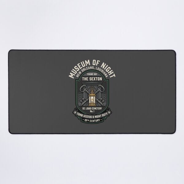 Item preview, Museum Of Night New Orleans The Sexton Tomb Access Badge designed and sold by SplashTastic.