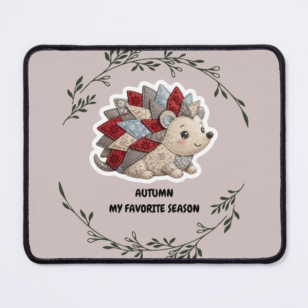 Item preview, Autumn. My Favorite Season, cute hedgehog by PanaluPrint designed and sold by PanaluPrint .