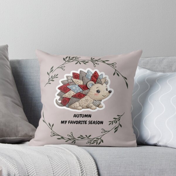 Item preview, Autumn. My Favorite Season, cute hedgehog by PanaluPrint  designed and sold by PanaluPrint .