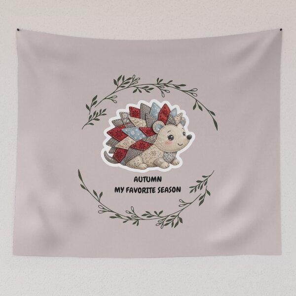 Item preview, Autumn. My Favorite Season, cute hedgehog by PanaluPrint  designed and sold by PanaluPrint .
