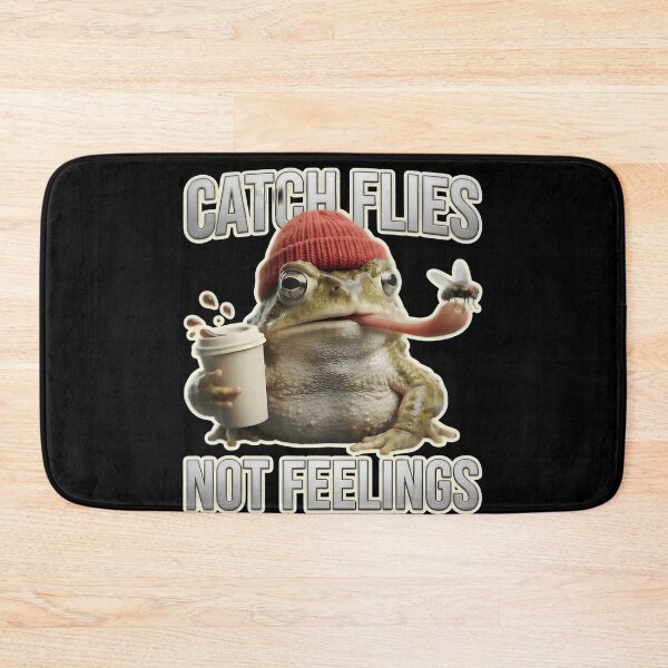 Item preview, Catch Flies Not Feelings Frog Coffee Lover Humor Sarcastic Quote designed and sold by ZadehsiGG.