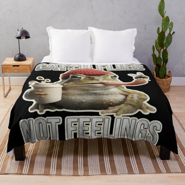 Item preview, Catch Flies Not Feelings Frog Coffee Lover Humor Sarcastic Quote designed and sold by ZadehsiGG.