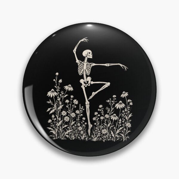 Item preview, Boho Floral Skeleton designed and sold by Bonahelia.