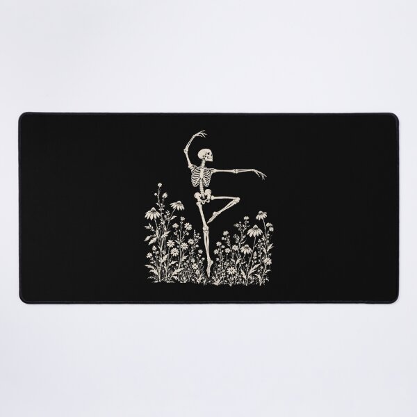 Item preview, Boho Floral Skeleton designed and sold by Bonahelia.
