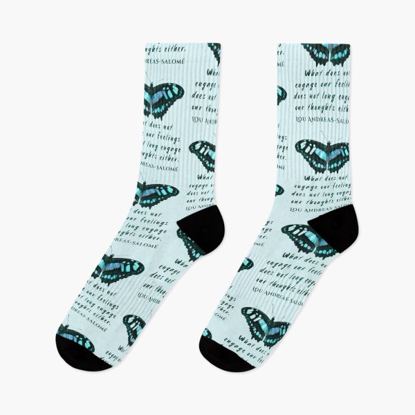 Item preview, Lou Andreas-Salomé quote: What does not engage our feelings does not long engage our thoughts either. designed and sold by artbleed.