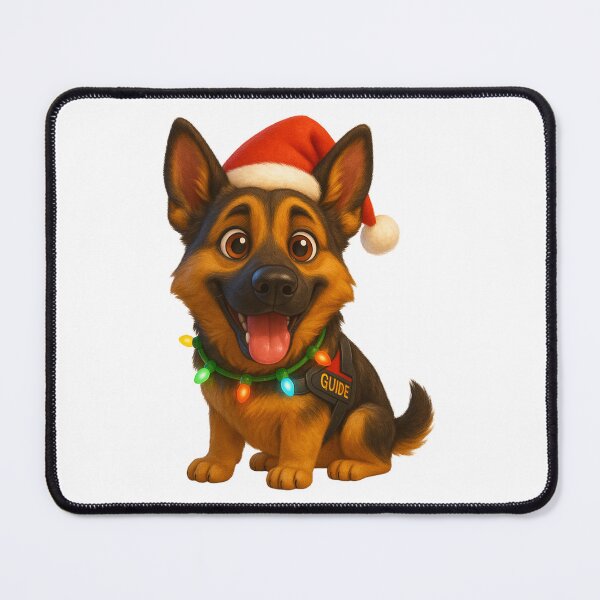 Item preview, German Shepherd Mix Christmas designed and sold by Sillytoe.