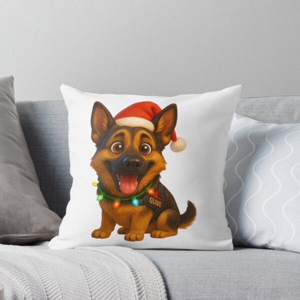 Item preview, German Shepherd Mix Christmas designed and sold by Sillytoe.