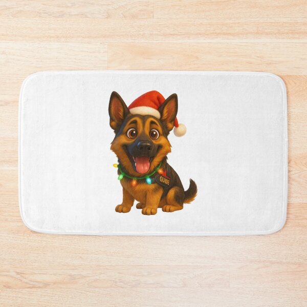 Item preview, German Shepherd Mix Christmas designed and sold by Sillytoe.