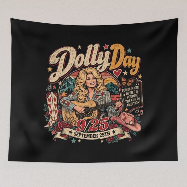 Item preview,  Dolly Parton 9 to 5 Country Music designed and sold by mesmary.
