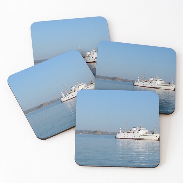 Item preview, The Scillonian III and St Michael's Mount designed and sold by Terri Waters Photography & Design.