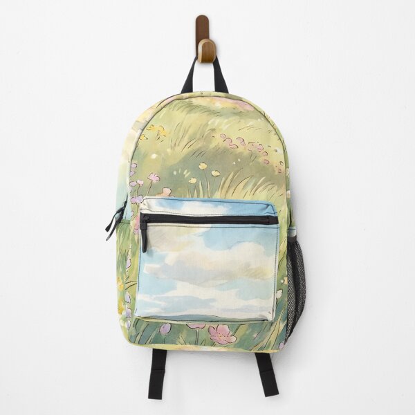 Item preview, Dreamy Flower Meadow Enchanted Nature Art designed and sold by Glitchart66.