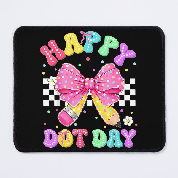 Item preview, Happy Dot Polka Dots Coquette Pencil Bow Teachers Kids Girls designed and sold by carmella-eppers.