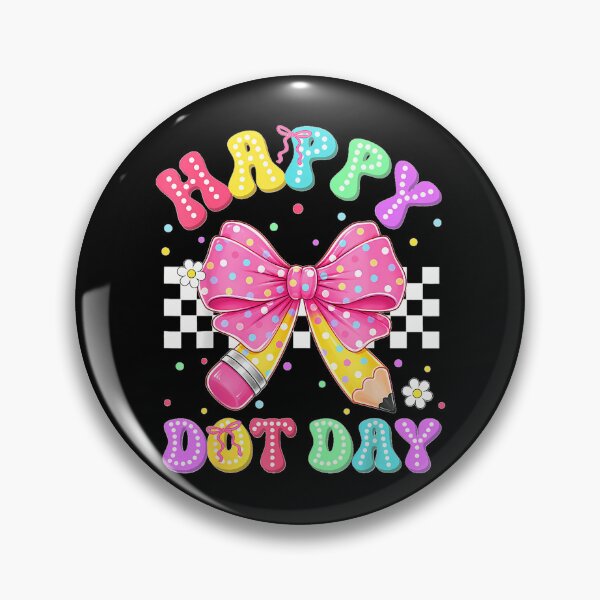 Item preview, Happy Dot Polka Dots Coquette Pencil Bow Teachers Kids Girls designed and sold by carmella-eppers.