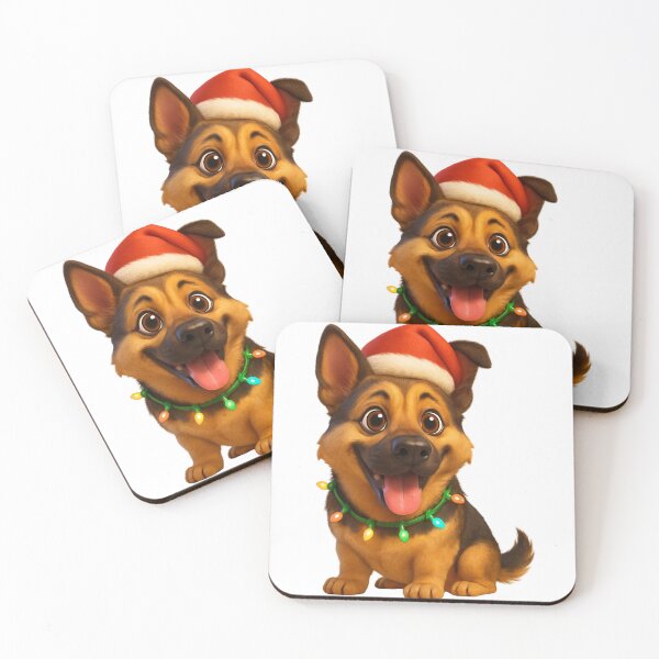 Item preview, German Sheppit Christmas Cheer designed and sold by Sillytoe.