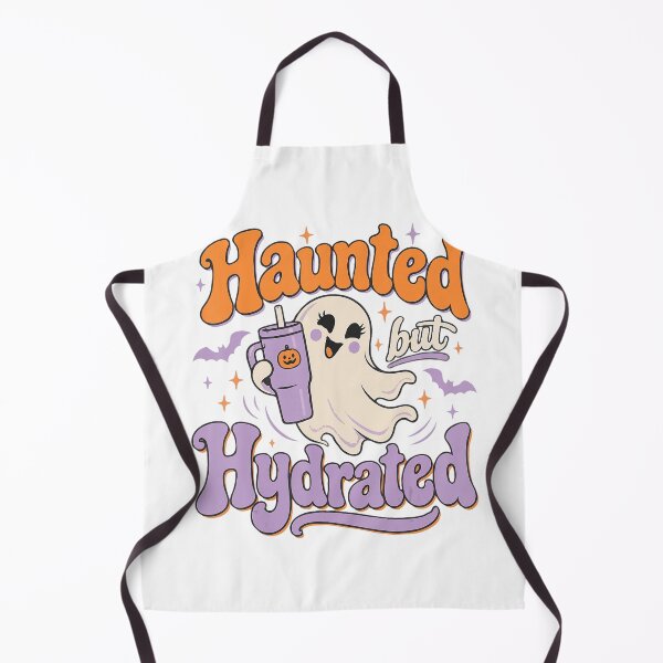 Item preview, Haunted but Hydrated Halloween Ghost designed and sold by VioletNance.