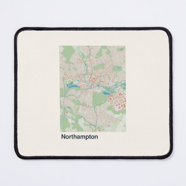 Item preview, Northampton Minimalistic Map Art designed and sold by MapsNerd.