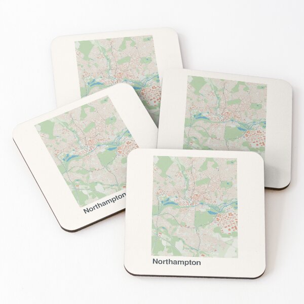 Item preview, Northampton Minimalistic Map Art designed and sold by MapsNerd.