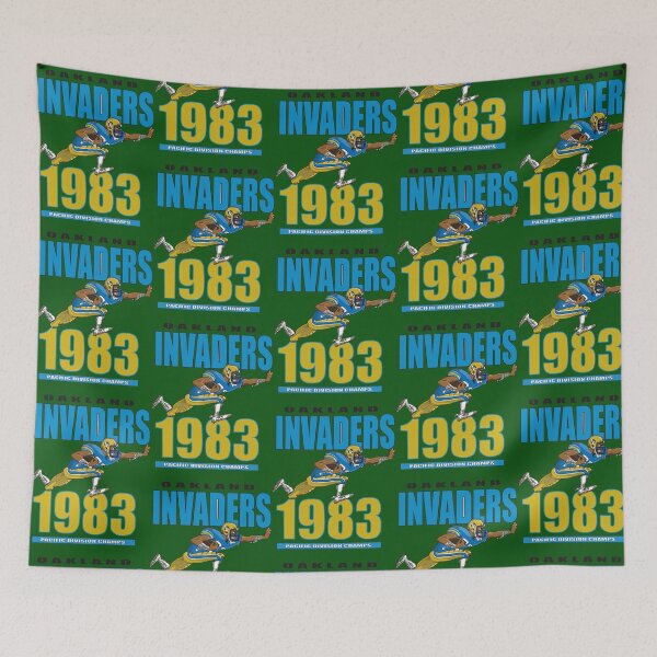 Item preview, usfl footballvintage sports teams defunct leagues oakland invaders designed and sold by findbeeingarden.