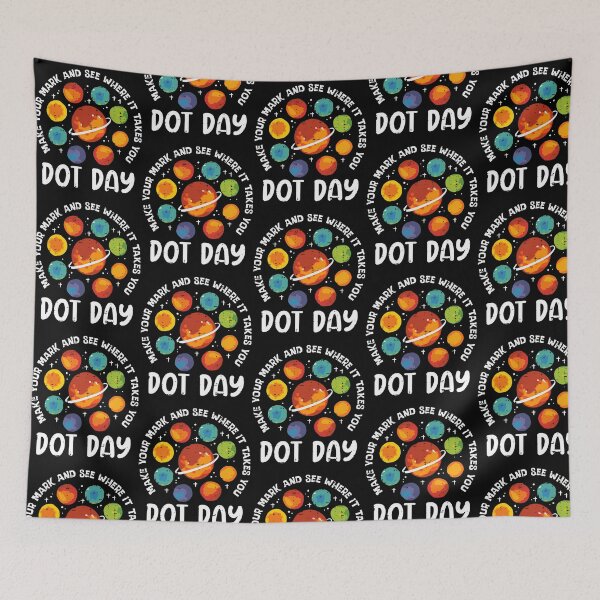 Item preview, Make Your Mark Dot Day Planets Inspirational Kids designed and sold by carmella-eppers.