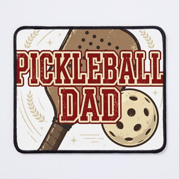 Item preview, Pickleball Dad Shirt Vintage Collegiate Paddle Fathers Day Gift designed and sold by DinkLifeCo.