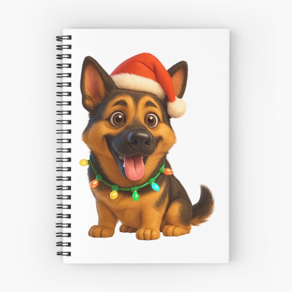 Item preview, German Sheprador Christmas Lights designed and sold by Sillytoe.