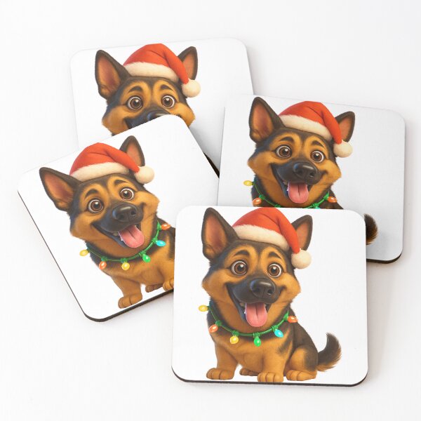 Item preview, German Sheprador Christmas Lights designed and sold by Sillytoe.
