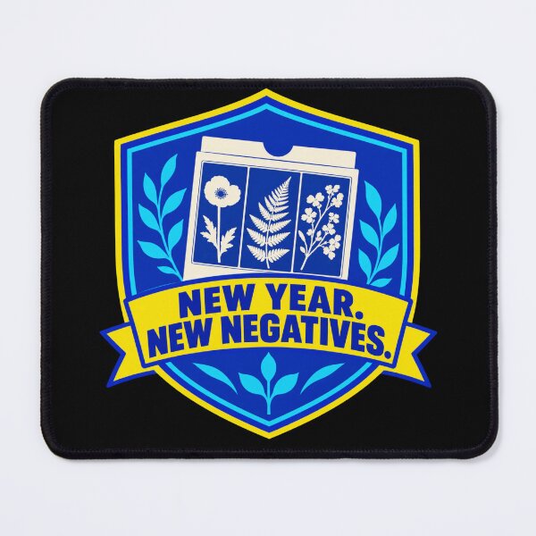 Item preview, New Year New Negatives Cyanotype Printing designed and sold by DreamLayerStudio.