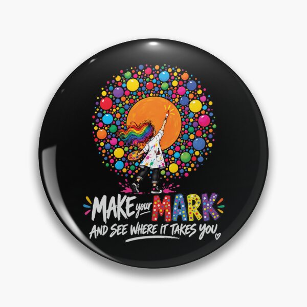 Item preview, Make Your Mark Happy Dot Day Polka Dot 2 designed and sold by carmella-eppers.