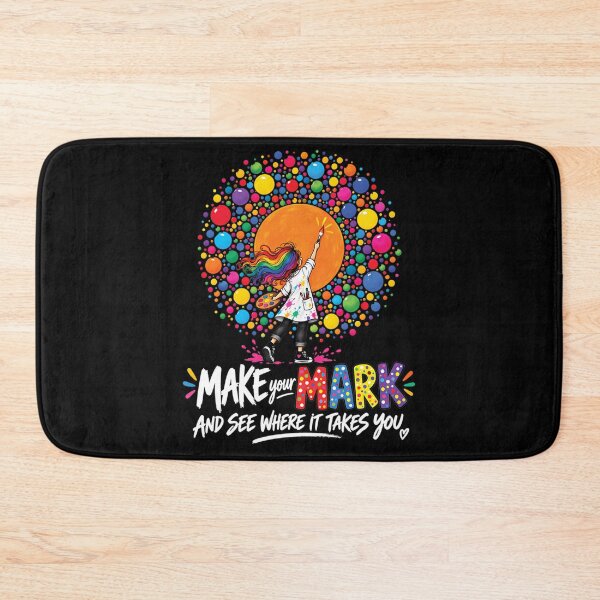 Item preview, Make Your Mark Happy Dot Day Polka Dot 2 designed and sold by carmella-eppers.