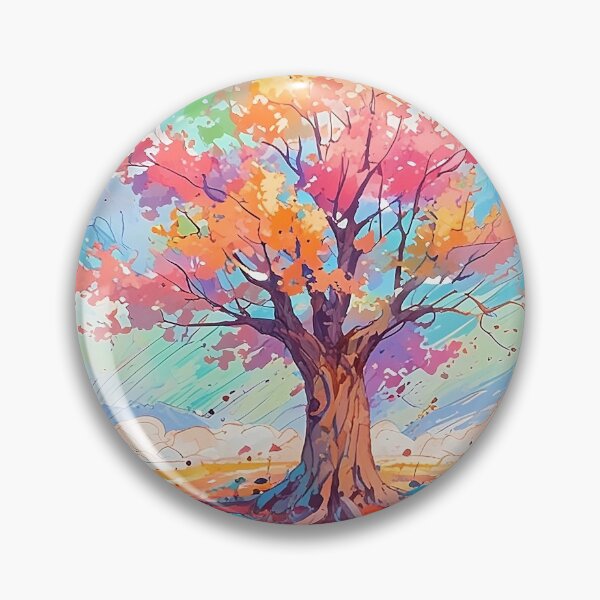 Item preview, Tree Between Worlds Surreal Fantasy Nature Art designed and sold by Glitchart66.