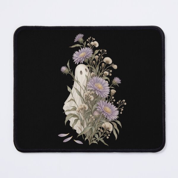 Item preview, Aster Veil Spirit Botanical Halloween Art designed and sold by PhylonBoxx.