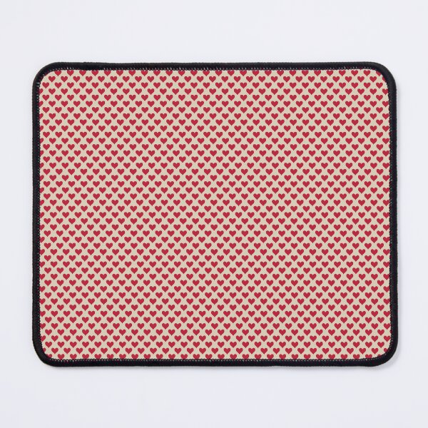 Item preview, XSmall Red Hearts Seamless Pattern Cream Vintage Valentine Love designed and sold by DColourMuse.