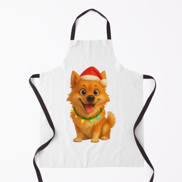 Item preview, German Spitz Christmas Cheer designed and sold by Sillytoe.