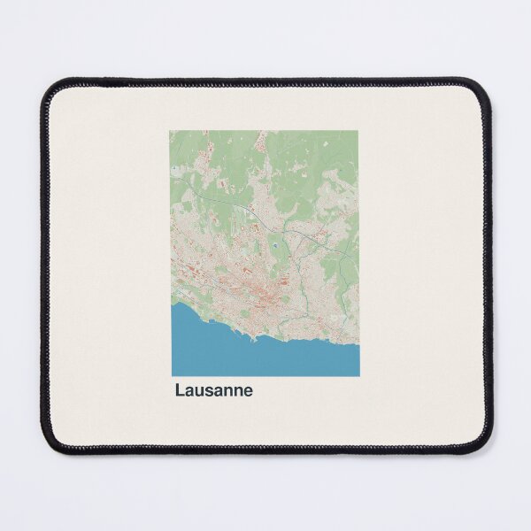 Item preview, Lausanne Minimalistic Map Art designed and sold by MapsNerd.
