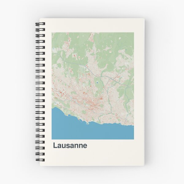 Item preview, Lausanne Minimalistic Map Art designed and sold by MapsNerd.