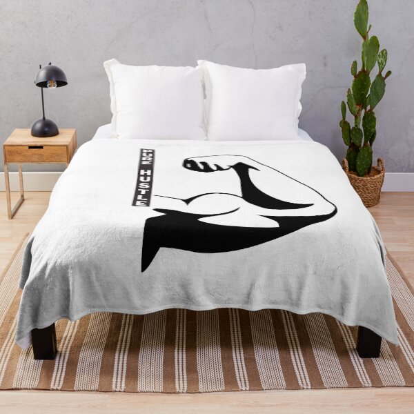 Item preview, • Vertical Pure Hustle Gym Bicep Fitness Art designed and sold by Azmatdesigner.